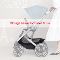 Stroller Shopping Basket For Cybex Balios S Lux Buggy Storage Bag Upgraded Type With Large Capacity Baby Replacement Accessories