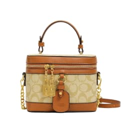 Modern trendy zipper crossbody bag with luxurious design chain strap shoulder bag, women's outdoor casual handbag