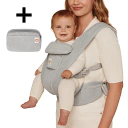 egobaby Deluxe adjustable baby out-and-out sleeping belt, breathable baby carrier, a must-have for travel, soft and skin-friendl