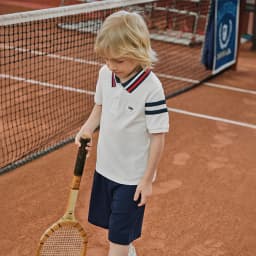Dave Bella Boys Summer Suit Children Short-Sleeved Polo T-shirt Shorts Two-Piece Set Casual Tops Pants Clothing Set DK2261226