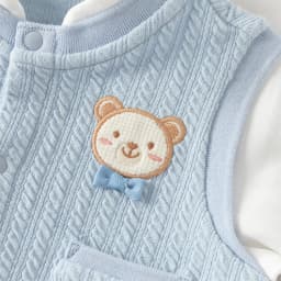 Dave Bella Baby Spring Jumpsuit Newborn Clothes Autumn Fake Two Piece Romper Boys Creeper Knitted Cute Leisure Comfort DB1260821