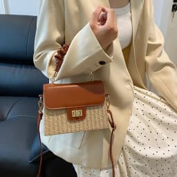 Leather Classic Diaper Bag For Women Elegant Designer Tote Large Capacity Fashionable Commuter Minimalist Vintage Shoulder Bag