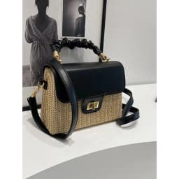 Leather Classic Diaper Bag For Women Elegant Designer Tote Large Capacity Fashionable Commuter Minimalist Vintage Shoulder Bag