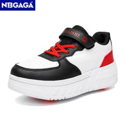 Ultra-Light Detachable Student Roller Skates With Four Wheels Children's Walking Shoes Outdoor Sports Shoes Girls Boys Gifts