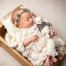 Baby Girl Newborn White Lace Ruffle Top Pants Set Photography Props Infant Photo Shoot Princess Outfit Soft Fabric