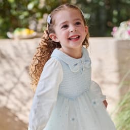 Dave Bella Mesh Floral Princess Dress Girls Baby Children Spring Autumn Sweet Charm Dress Party Wedding Clothes DB1261040