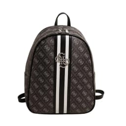Elegant Leather Vintage Diaper Bag: Luxury Crossbody Handbag For Women With Designer Letter Logo And Large Tote Capacity