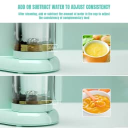 Multi-functional Baby Food Maker Supplementary Food Processor Kids Food Mill Steaming Stirring Warming Cooking Machine