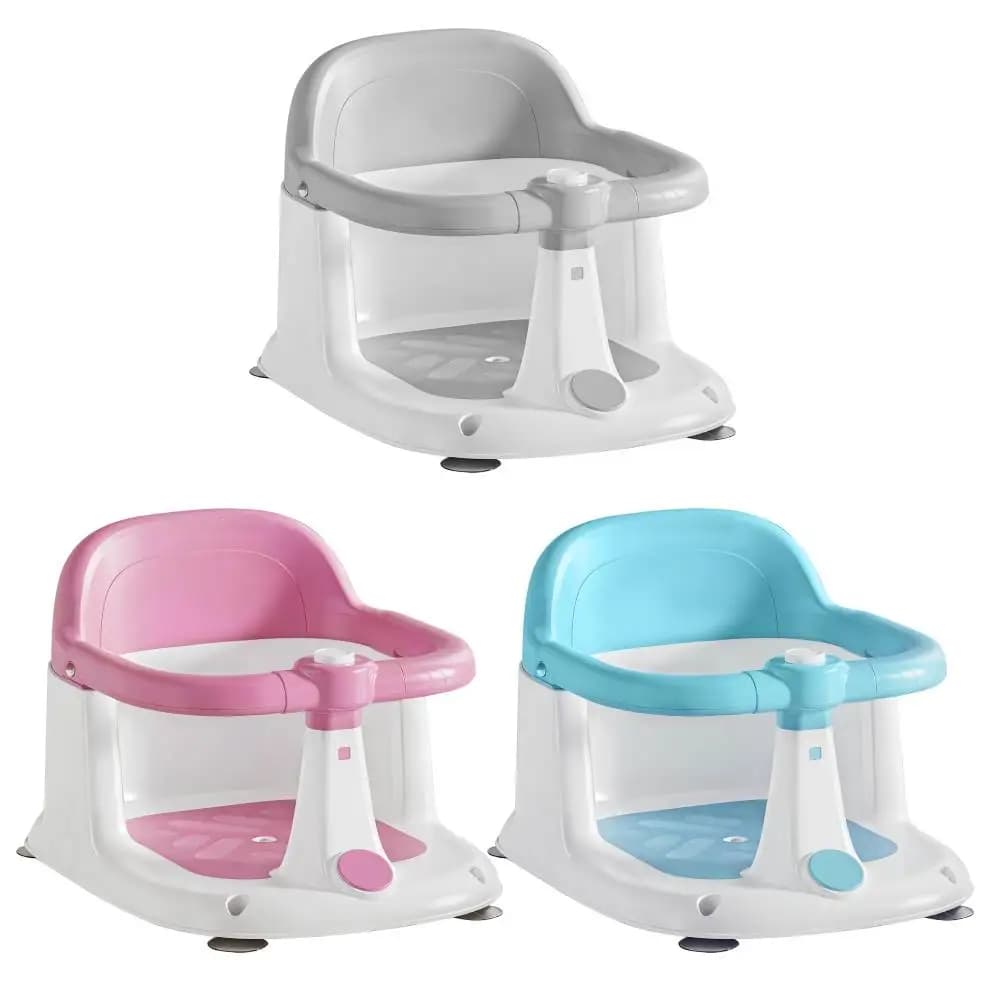 Baby Bath seat for Babies 6 Months & up, Sit Up Bath Seat, Non-Slip Infant Bath Tub Chair with 4 Suction Cups,Great Shower Gifts