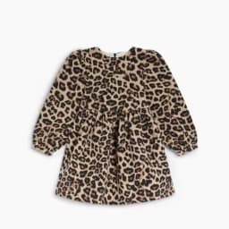 Pre-sale 2026 TNS NEW Autumn Leopard Print Dress Baby Girls Dress Kids Boutique Clothes Birthday Party Kids Dresses for Girls