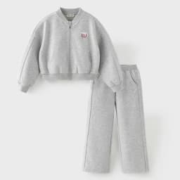 Dave Bella Girls Coat Pants Set Autumn Two Pieces Set Children Long Sleeve Jacket Straight Trousers Clothes 2pcs Suits DK3263251