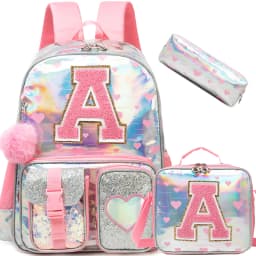 Cute Backpack for Girls Aesthetic Backpack School Backpack for Girls Backpack with Lunch Box Back to School Supplies