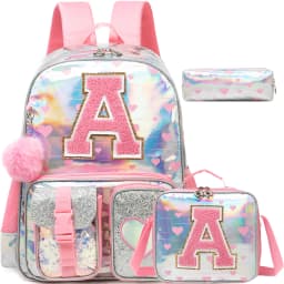 Cute Backpack for Girls Aesthetic Backpack School Backpack for Girls Backpack with Lunch Box Back to School Supplies