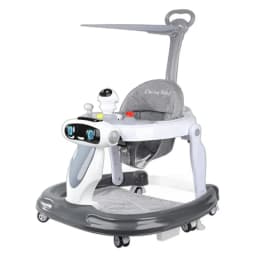 LazyChild Baby Walker For Zero To One Year Old Anti Bow Leg Anti Rollover Multifunctional Pushable Foldable
