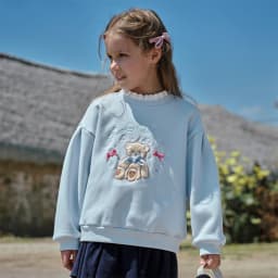 Dave Bella Girls Long Sleeve Pollover Sweatshirt Children Autumn Winter Velvet Thicken T-shirt Coat Kids Clothing DK4253840