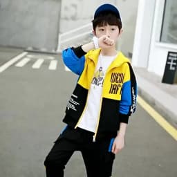Child Tracksuit Hooded Clothes Boys Sport Suit for Teenager Kids Cotton Casual Sports Suit Children Fashion Hoodies and Pants