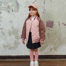 Dave Bella Clothes for Girls Children Parkas 2025 Winter New Fashion Casual Overcoat Noble Baseball Uniform Outdoor DK4238320