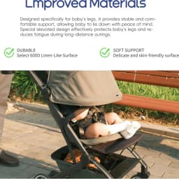 Footrest Leg Extension Board Fit for Joolz AER/AER+ Skin-friendly Fabric Perfect Match 1:1 Material Stroller Accessories