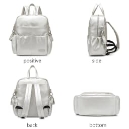Soboba New Mommy Diaper Bag for Newborn Large Capacity Waterproof Solid Diaper Backpack for Quick Out Going with 2 Straps