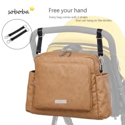 Fashion New Mommy Dipaer Backpack Large Capacity Multi-functional Waterproof Diaper Bag for Quick Outing Travelling Nappy Bag