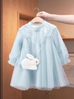 Dave Bella Girl's Dress Children's Autumn Princess Dress Charm Sweet Classy Lovely Fashion Party Outdoor DB3236161