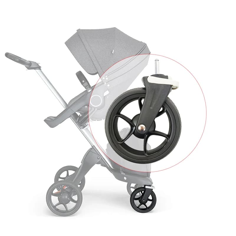 Stroller Front Wheel For Stokke Xplory V4 V5 V6 Pushchair With Wheel Frame Tire DIY Baby Buggy Replace Accessories
