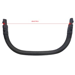 Stroller Armrest For Cybex Priam 3/4 2019-2026 Pushchair Adjustable Guardrail Buggy Bumper Bar Carriage Fence With Leather Cover