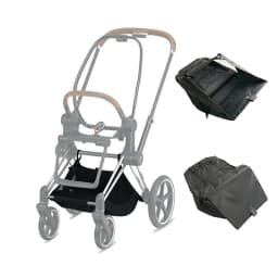 Buggy Shopping Basket For Cybex Priam 3/4/5 Pushchair Storage Bag Stroller Diaper Bag DIY Direct Replace Baby Buggy Accessories