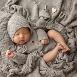 Knitted Baby Boy Costume Newborn Photography Props Long Sleeve Infant Bodysuit Newborn Photography Outfit Baby Girl Accessories