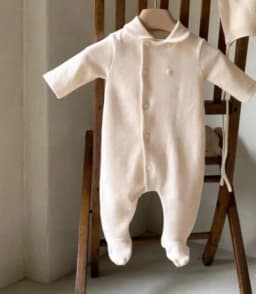 2026 Spring New Baby Long Sleeve Lapel Romper Cotton Infant Boy Girl Solid Casual Jumpsuit Newborn Toddler Clothes 0-24M
