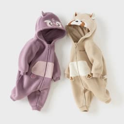 Dave Bella Baby Jumpsuit Newborn Creeper Winter Boys Girls Baby Fashion Casual Cartoon Cute Romper Outdoor Warm DB4236421-B