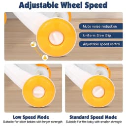 PANGDUBE Early Educational Baby Walker with Artboard Toy Baby Activities Learning Walking Toys Walkers for Baby Assisted Walking