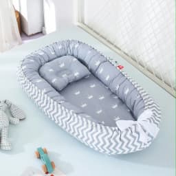 Baby Nest Bumper Sleeping Bed Portable Baby Crib Infant Cradle Cot Newborn Nursery Bassinet Travel Folding