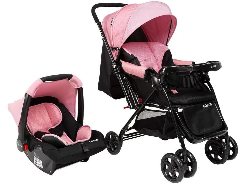 Baby Stroll with Cosco Comfort Baby