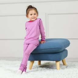 Kids Merino Wool Thermal Underwear Set Quick Dry Long Johns Pajamas Shirt And Pants Sports Clothes for Boys And Girls