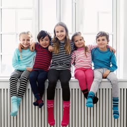 Kids Merino Wool Thermal Underwear Set Quick Dry Long Johns Pajamas Shirt And Pants Sports Clothes for Boys And Girls