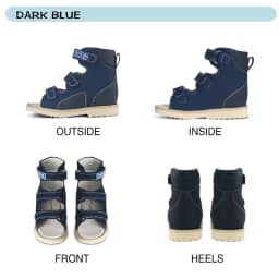 Children Sandals Kids Boys Orthopedic Arch Support Shoes Summer Girls Toddler Leather Flatfeet Footwear 2To 12Years Age