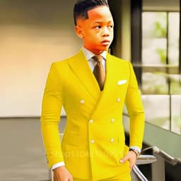 Fashion Two-piece Boys Suit Green Peak Lapel Blazer Jacket Pants 2-18 Years Kid Wedding Tuxedo Party Prom Elegant Child Clothes