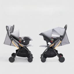 Twins Baby stroller with car seats 0-3 years lightweight baby stroller 3in1 four wheels Shock absorption folding for Two babies