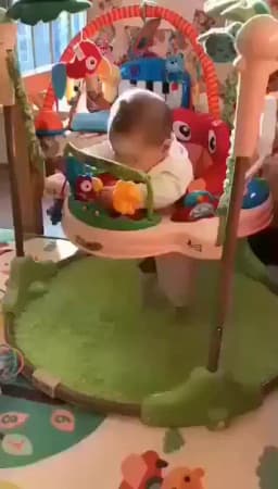 Baby Tropical Rainforest Bouncing Paradise Bouncing Chair Baby Bouncing Chair Fitness Rack