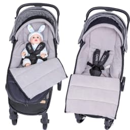 Stroller Footmuff Universal Fit for 95% Strollers Winter Warm Socks Waterproof Cotton Sleeping Sack Baby Stroller Accessories