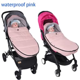 Stroller Footmuff Universal Fit for 95% Strollers Winter Warm Socks Waterproof Cotton Sleeping Sack Baby Stroller Accessories