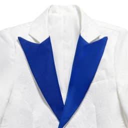 Royal Blue Paisley Suit Set or Children 3-14 Years Communion Suit Boys Wedding Suits 4-Piece Jacket Vest Pants Bowtie