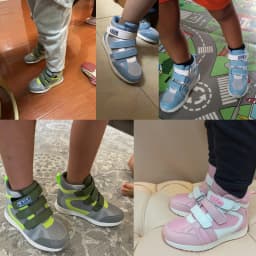 Ortoluckland Girls Shoes Boys Kids Orthopedic Mesh Sneakers Children Sporty Leather Boots With Arch Support Insole 4to 12Years