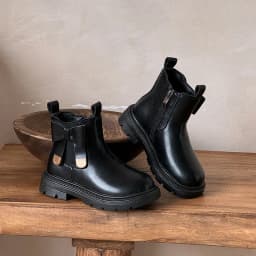 Children Casual Boots for Girls 2025 Autumn Winter New Fashion Korean Style Soft Bottom Anti-slippery Versatile Princess Shoes