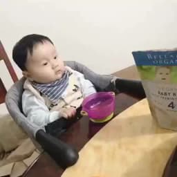 PANGDUBE Foldable Baby High Chair Portable Feeding Chair Booster Seat with Safety Belt Toddler Dining Chair for Infant Travel