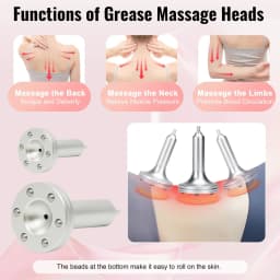Vacuum Therapy Machine, Professional Acupoint Cupping Body Shaping Electric Device, for Personal Body Care, W/ 24 Cups & 3 Pumps