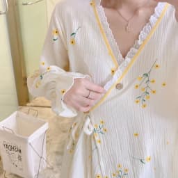Cotton Gauze Maternity Robe Thin Kimono Nursing Pajamas for Pregnancy Postpartum Breastfeeding Home Wear Spring Autumn Summer