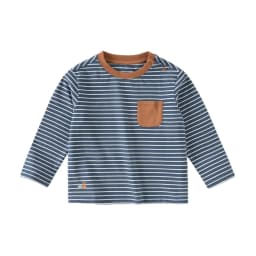 Dave Bella T-shirt for Children Spring Autumn Pullover Striped Pure Cotton Girls Boys Bottom Top Casual Fashion Soft DB3262574