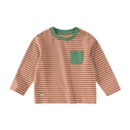 Dave Bella T-shirt for Children Spring Autumn Pullover Striped Pure Cotton Girls Boys Bottom Top Casual Fashion Soft DB3262574